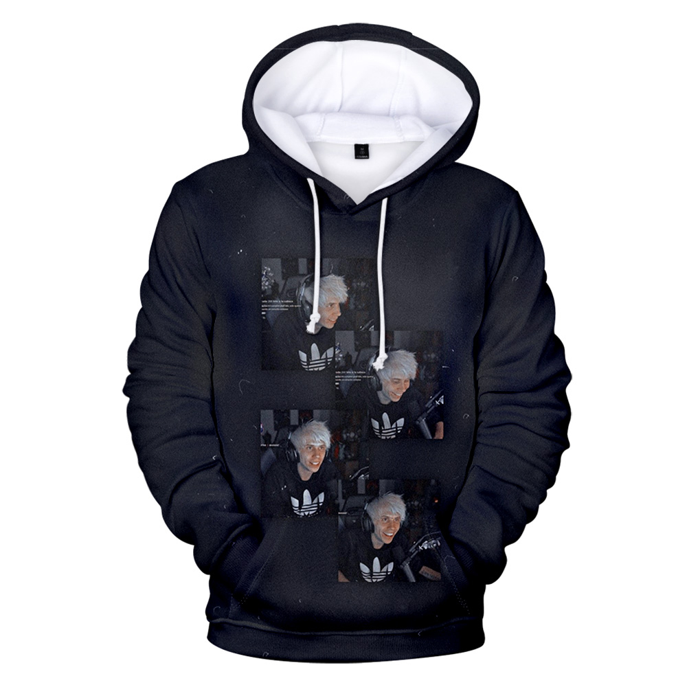 3D Printing Youtubers - Rubius Hoodie Unisex Long Sleeve Man