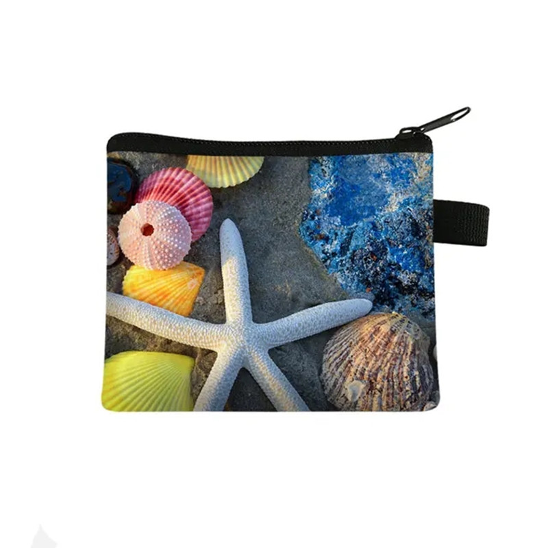 3D Printing Nylon - Ladies Leisure Shopping Coin Bag Starfish