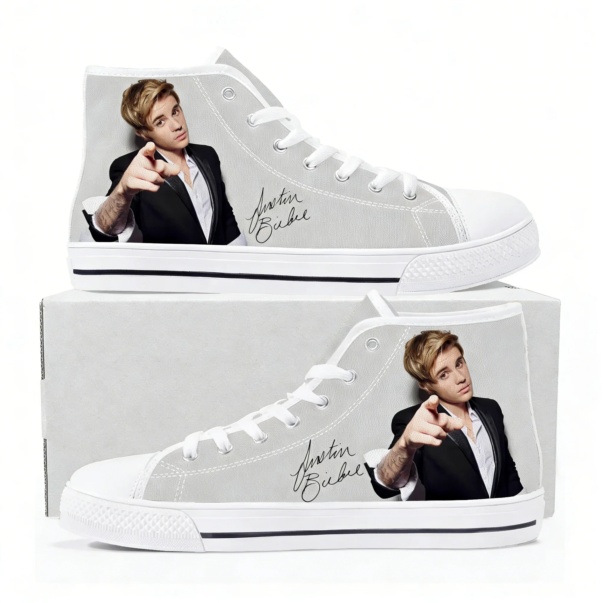 3D Printing Quality - Justin Bieber High Top Sneakers Mens