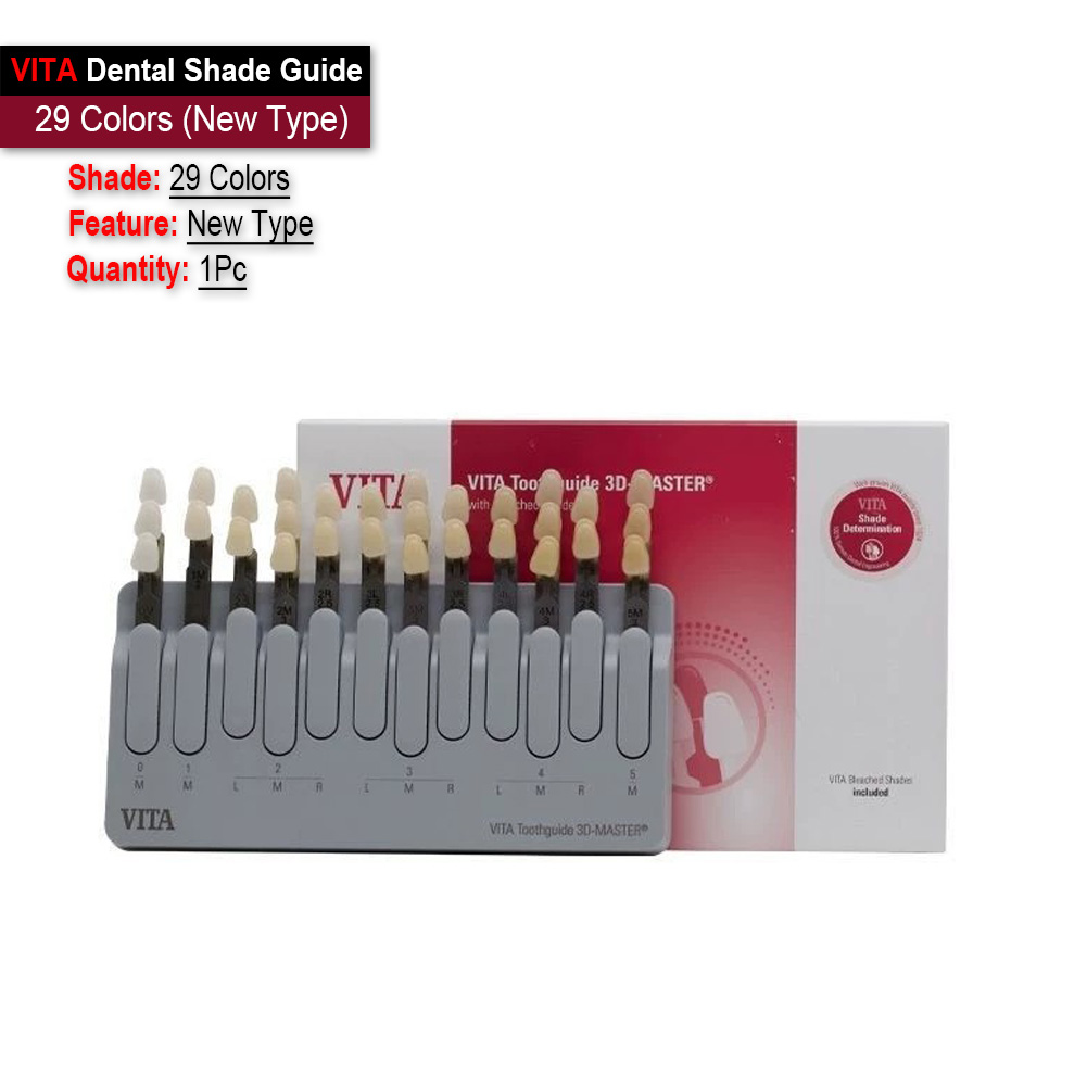 3D Printing Orthodontics - VITA 3D Toothguide 16/29 Colors Dental