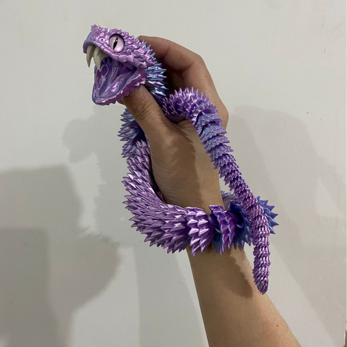 3D Printing Orthodontics - 30/45/60cm 3D Printed Snake Articulated Snakes