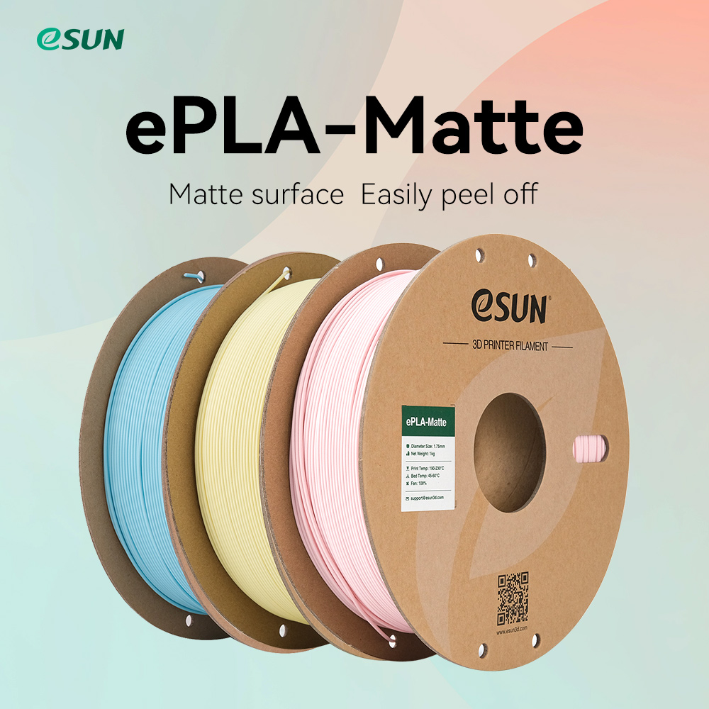 3D Printing Nylon - ESUN 3D Printer Filament PLA Matte