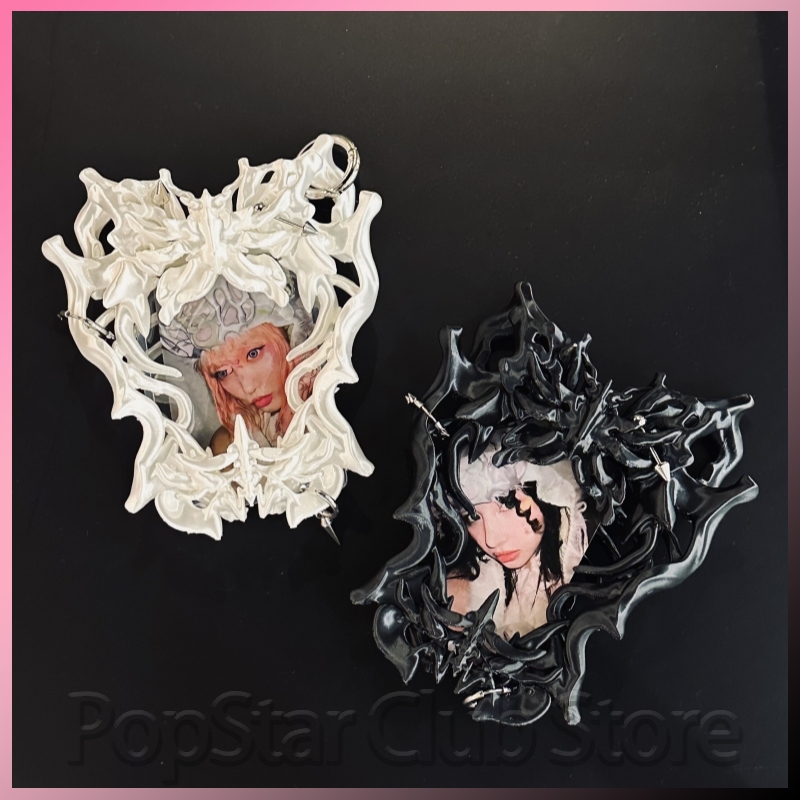 3D Printing Card - Photocard Holder Punk Liquid Bone Butterfly