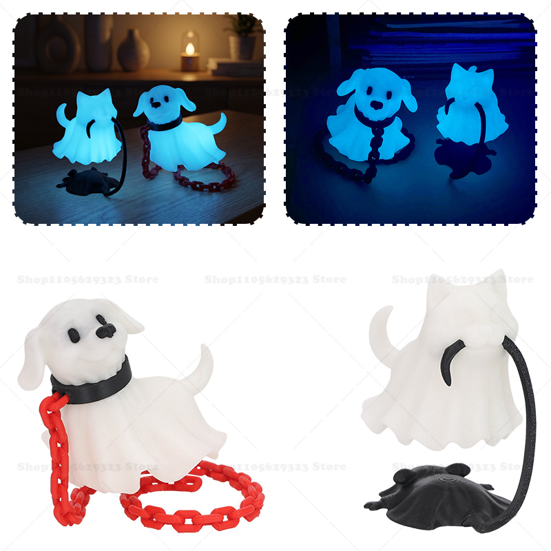 3D Printed Glow In Dark Ghost  - 3D Printing Ghosting 评论和价格