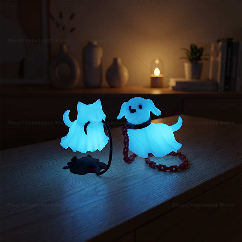 3D Printed Glow In Dark Ghost  - 3D Printing Ghosting 评论和价格