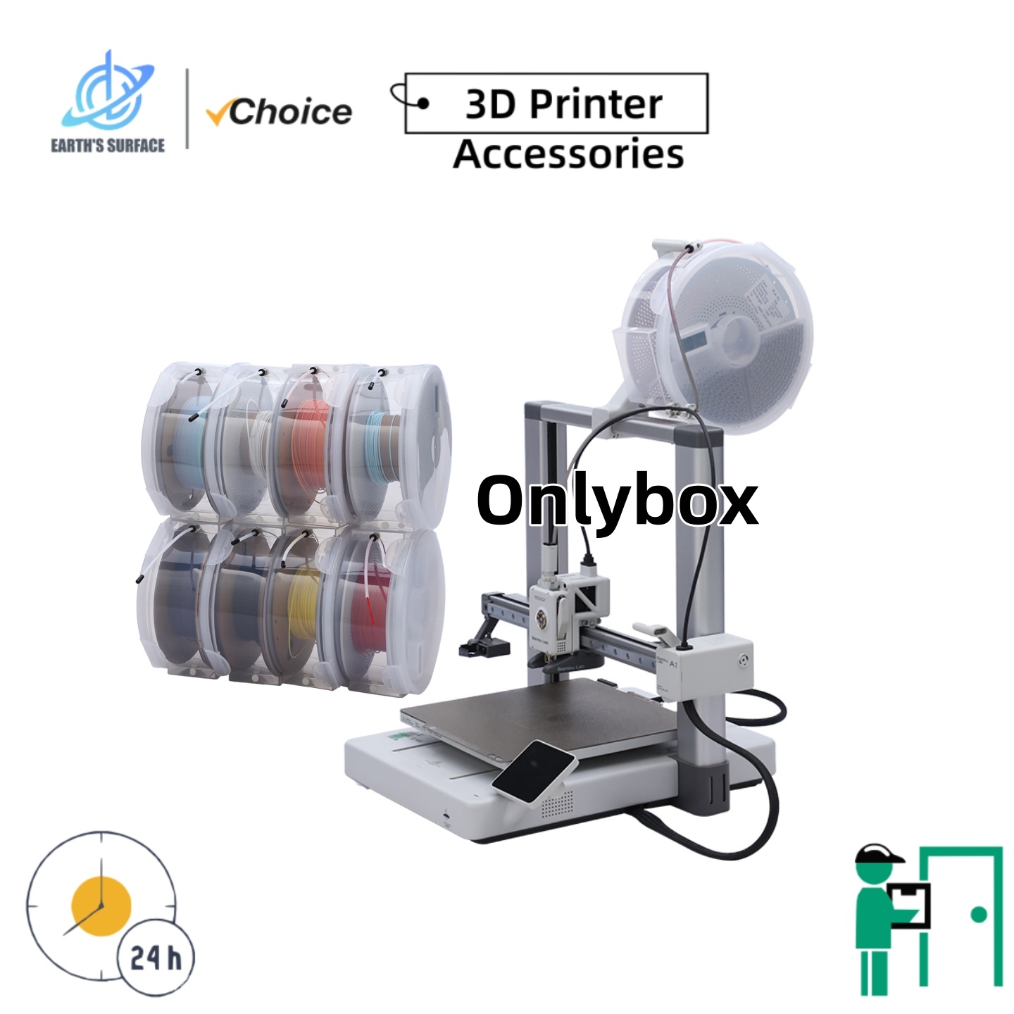 EARTH'S SURFACE Dustproof 3D P - 3D Printing Housing 评论和价格