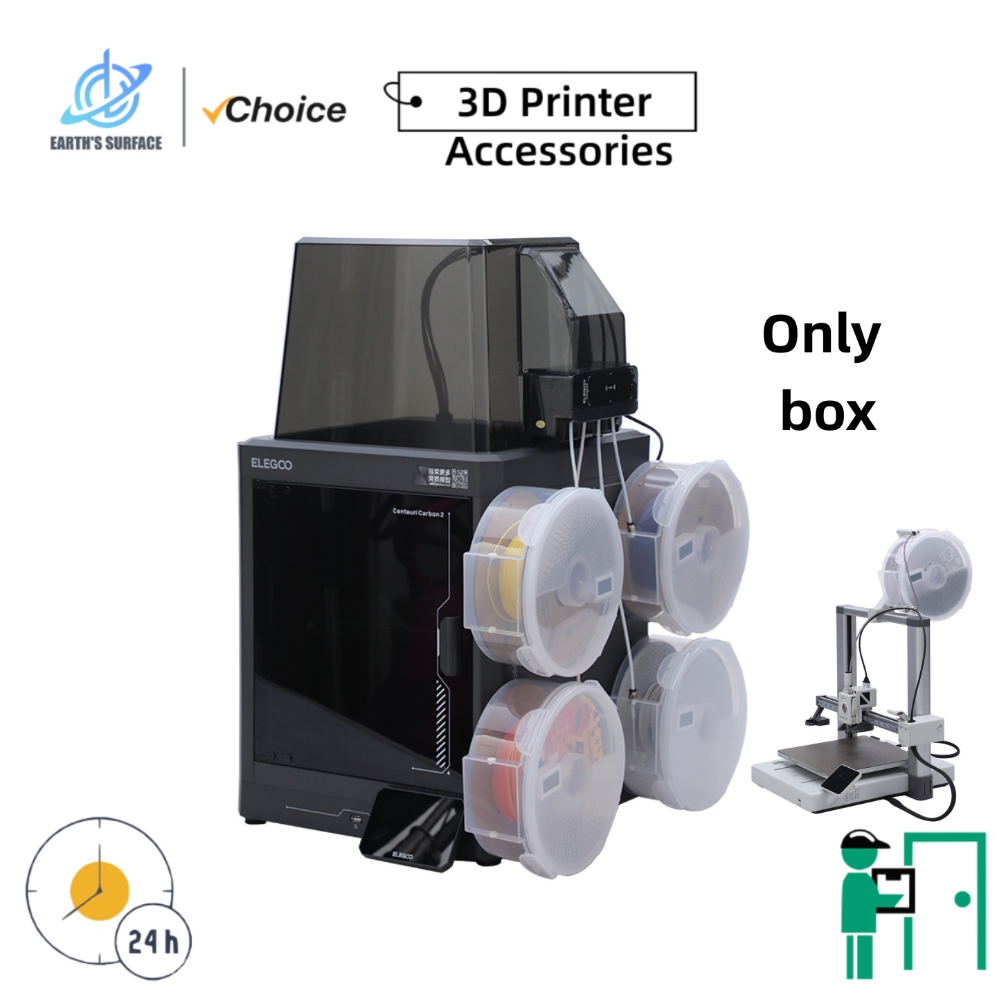 EARTH'S SURFACE Dustproof 3D P - 3D Printing Housing 评论和价格