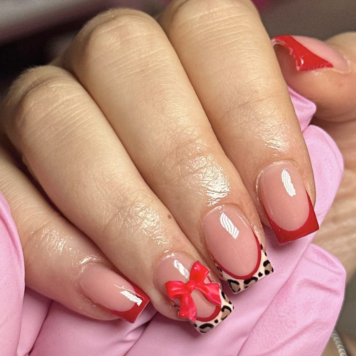 24pcs Red French Style Fake Na - 3D Printing Resin 评论和价格