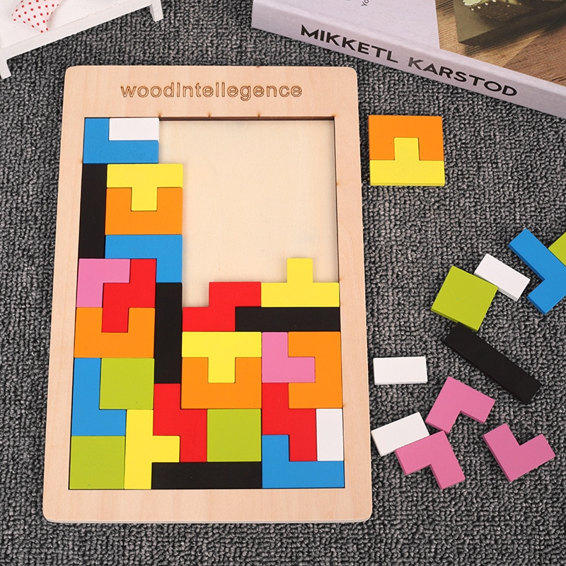 New 1 Set Wooden Blocks Puzzle - 3D Printing Lego 评论和价格
