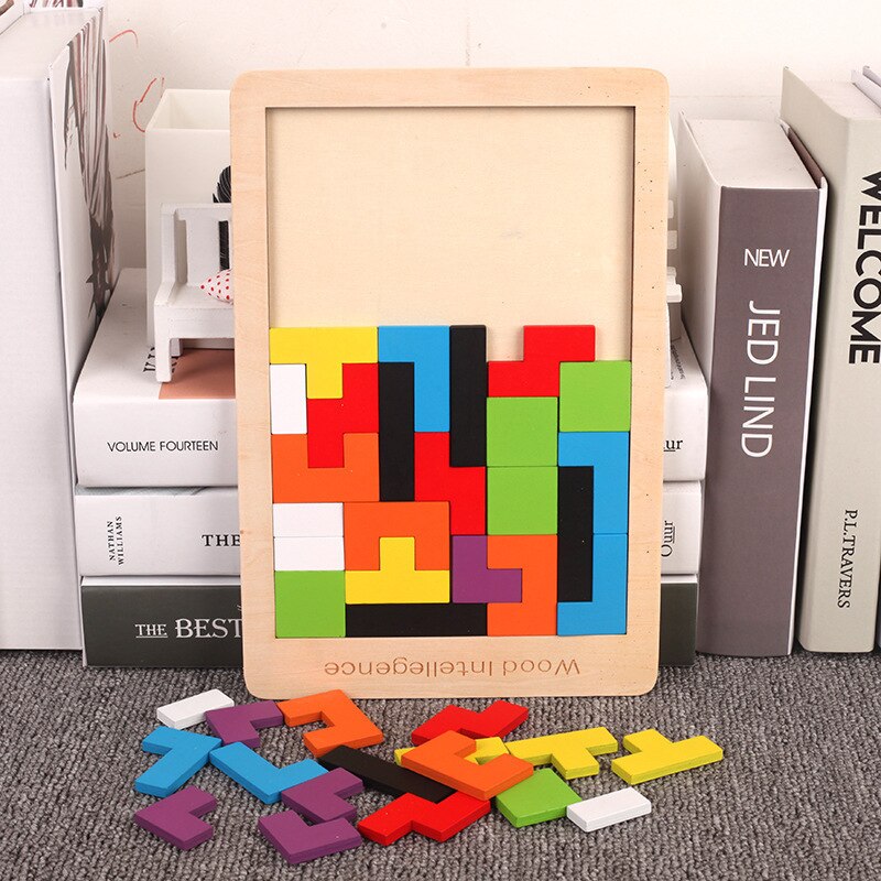 New 1 Set Wooden Blocks Puzzle - 3D Printing Lego 评论和价格