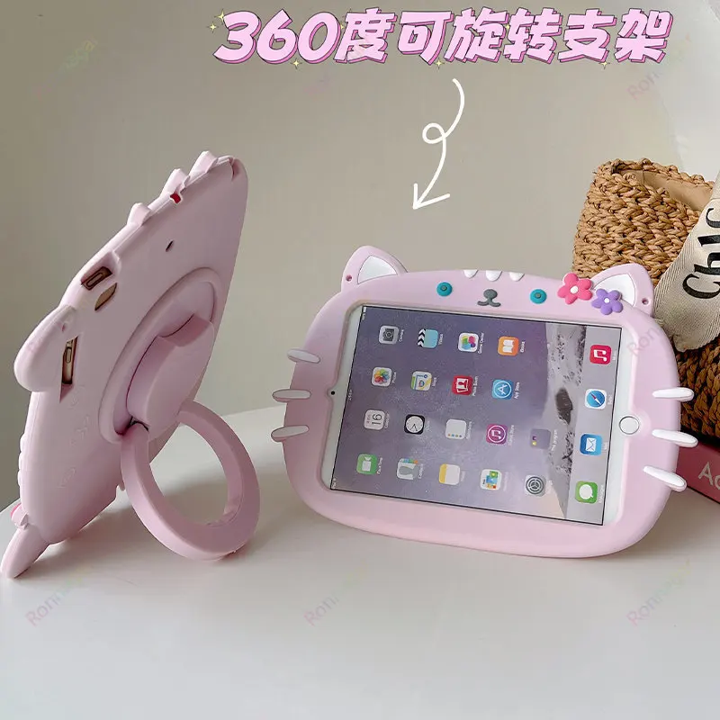 3D Cute Cat Case for iPad A16  - 3D Printing Housing 评论和价格