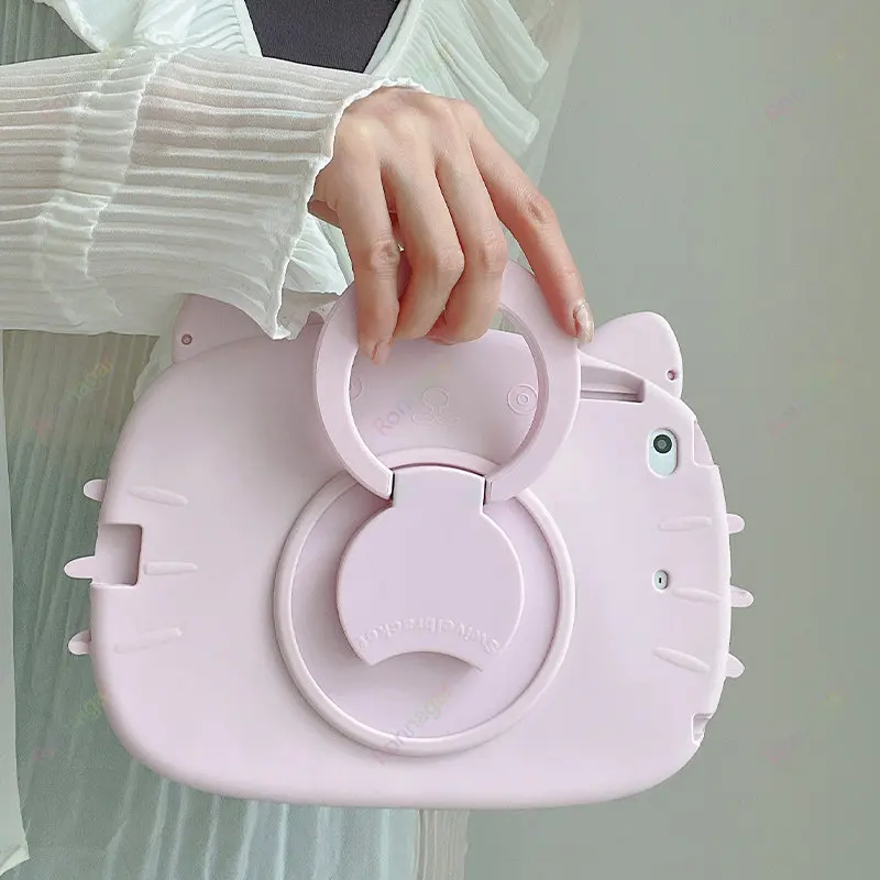 3D Cute Cat Case for iPad A16  - 3D Printing Housing 评论和价格