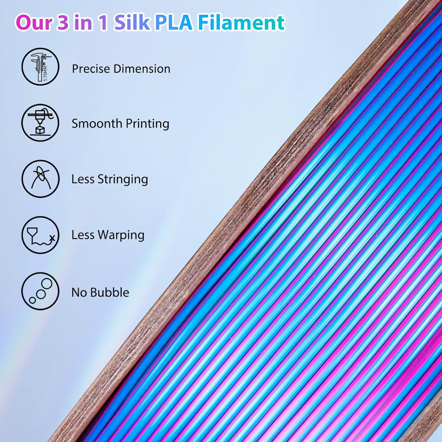ADLAYER PLA Silk 3D Printer Fi - 3D Printing Excavator 评论和价格