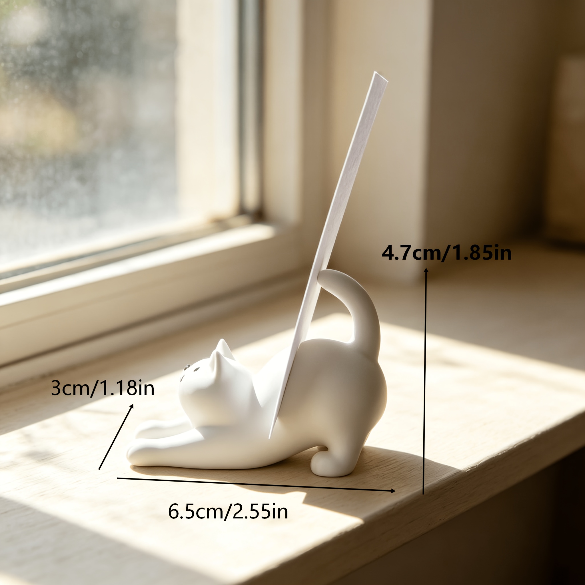 Multifunctional Cute Cat Stick - 3D Printing Card 评论和价格
