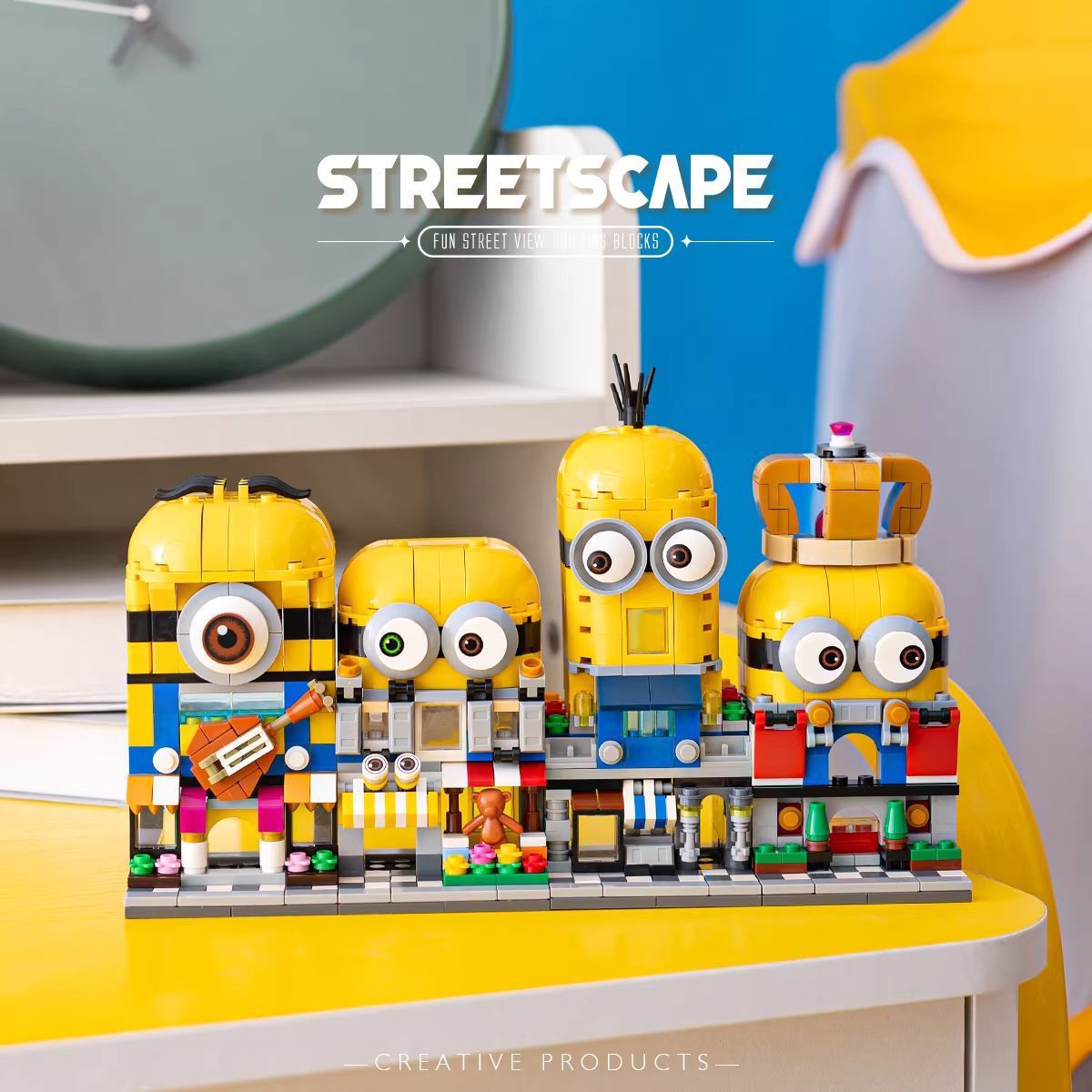 4-in-1 Minions Street View Bui - 3D Printing Lego 评论和价格