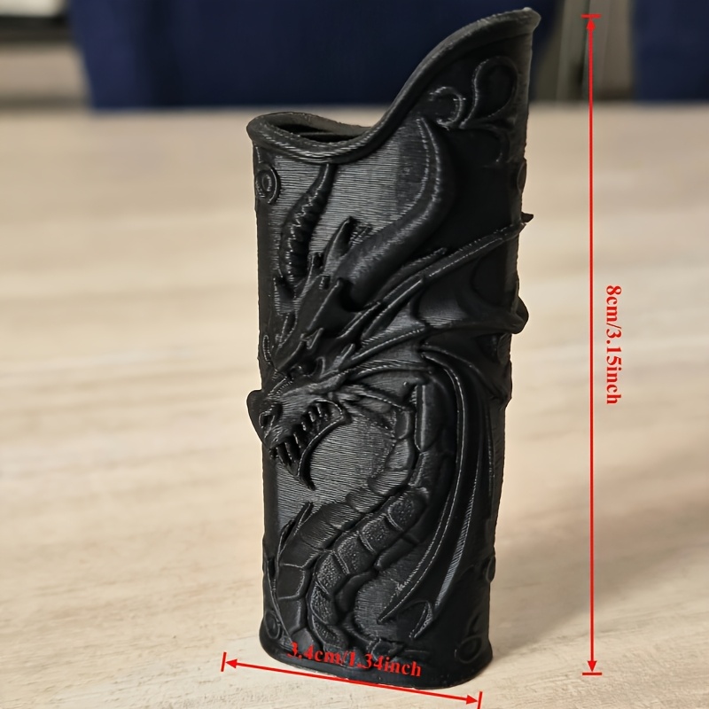 Gothic Embossed Dragon Lighter - 3D Printing Housing 评论和价格