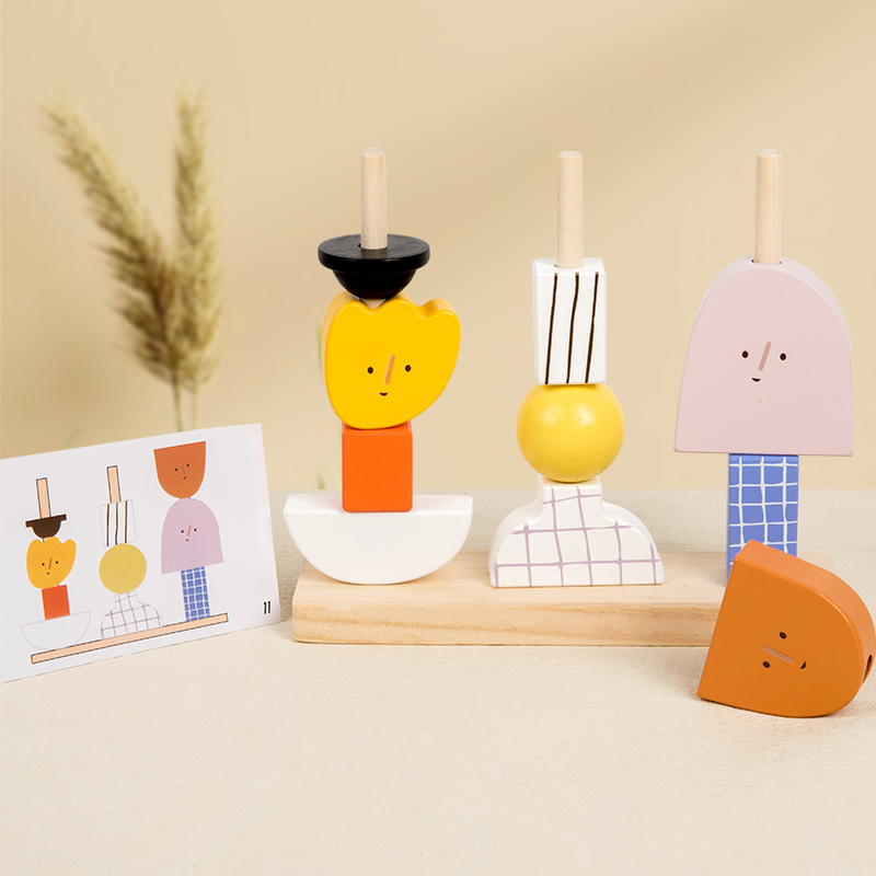 Montessori 3D Wooden Creative  - 3D Printing Lego 评论和价格