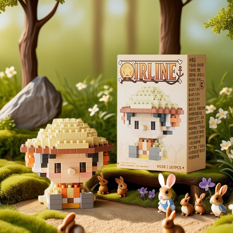 New ONE PIECE Sun God Nika Luf - 3D Printing Lego 评论和价格