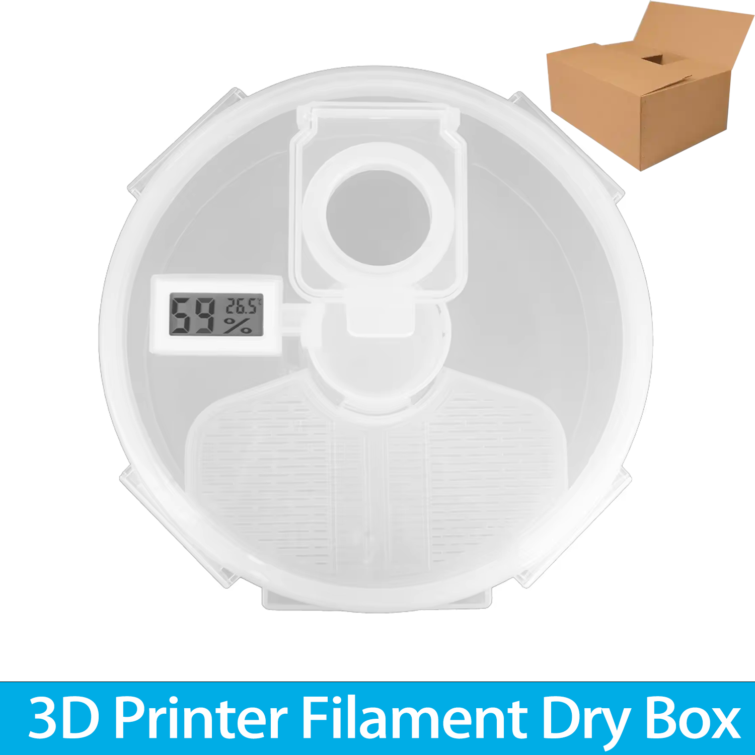 3D Printer 1KG PLA Filament Bo - 3D Printing Deck Box 评论和价格