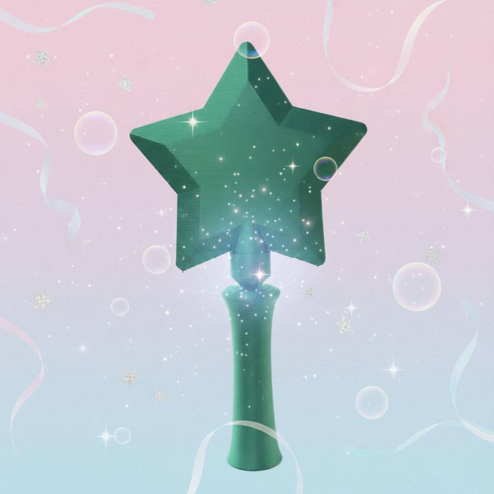 Star Wand Card Holder 3D Print - 3D Printing Card 评论和价格