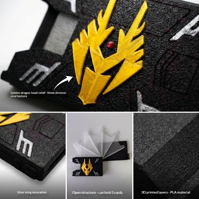 Kamen Rider Ryuki 3D Printed C - 3D Printing Card 评论和价格