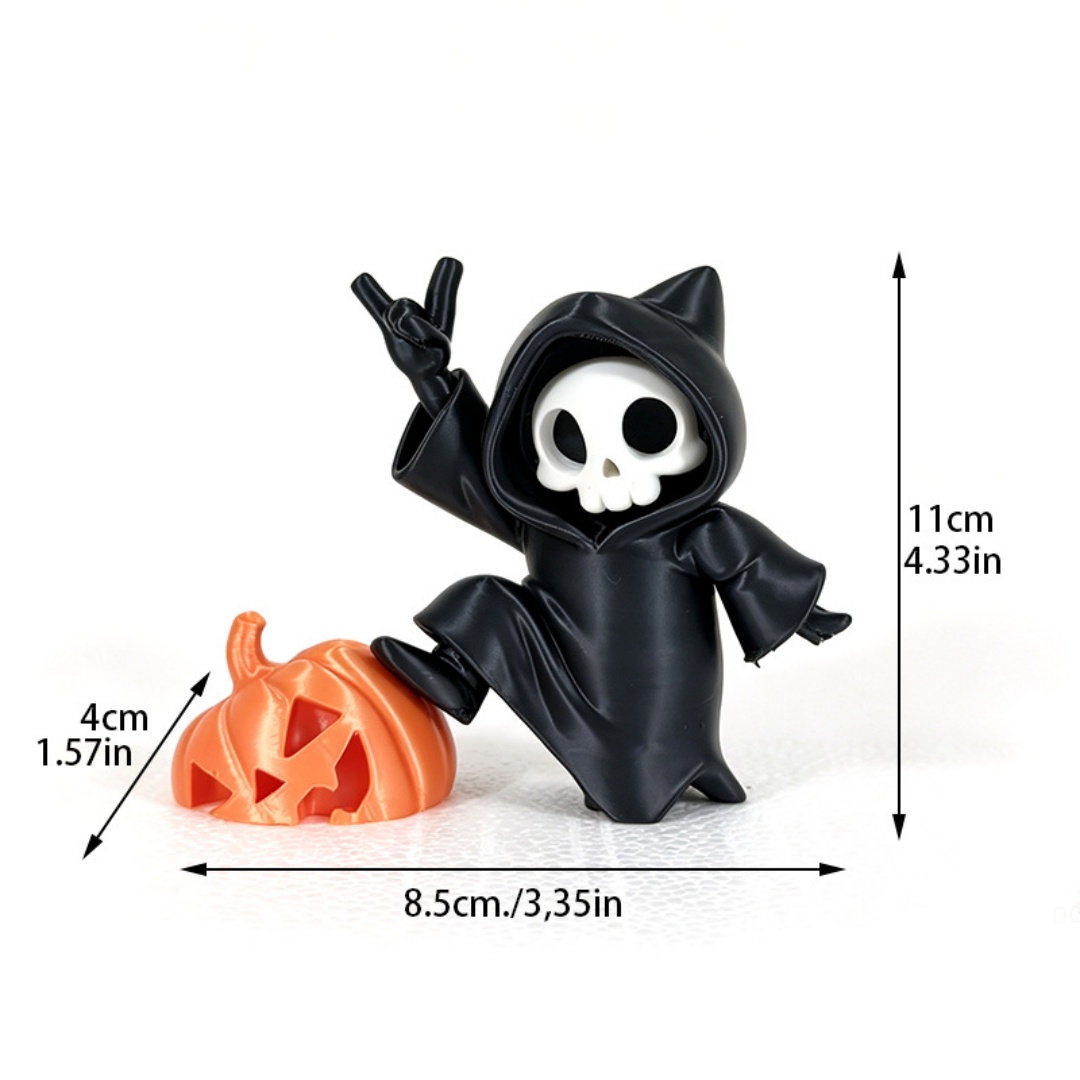 Cat Ear Grim Reaper Halloween  - 3D Printing Ghosting 评论和价格
