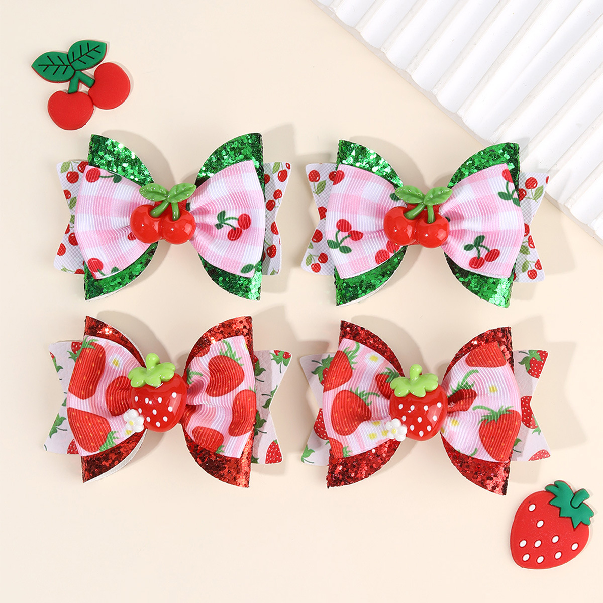 24pc Sparkling Fruit Shaped 3D - 3D Printing Nylon 评论和价格