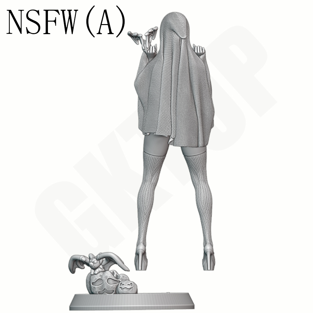 Halloween Ghost Lady 1/24 Scal - 3D Printing Ghosting 评论和价格