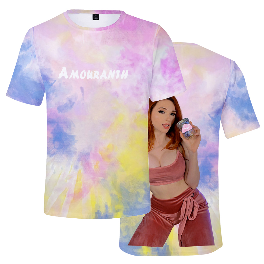 Amouranth Tshirt Unisex Crewne - 3D Printing Youtubers 评论和价格