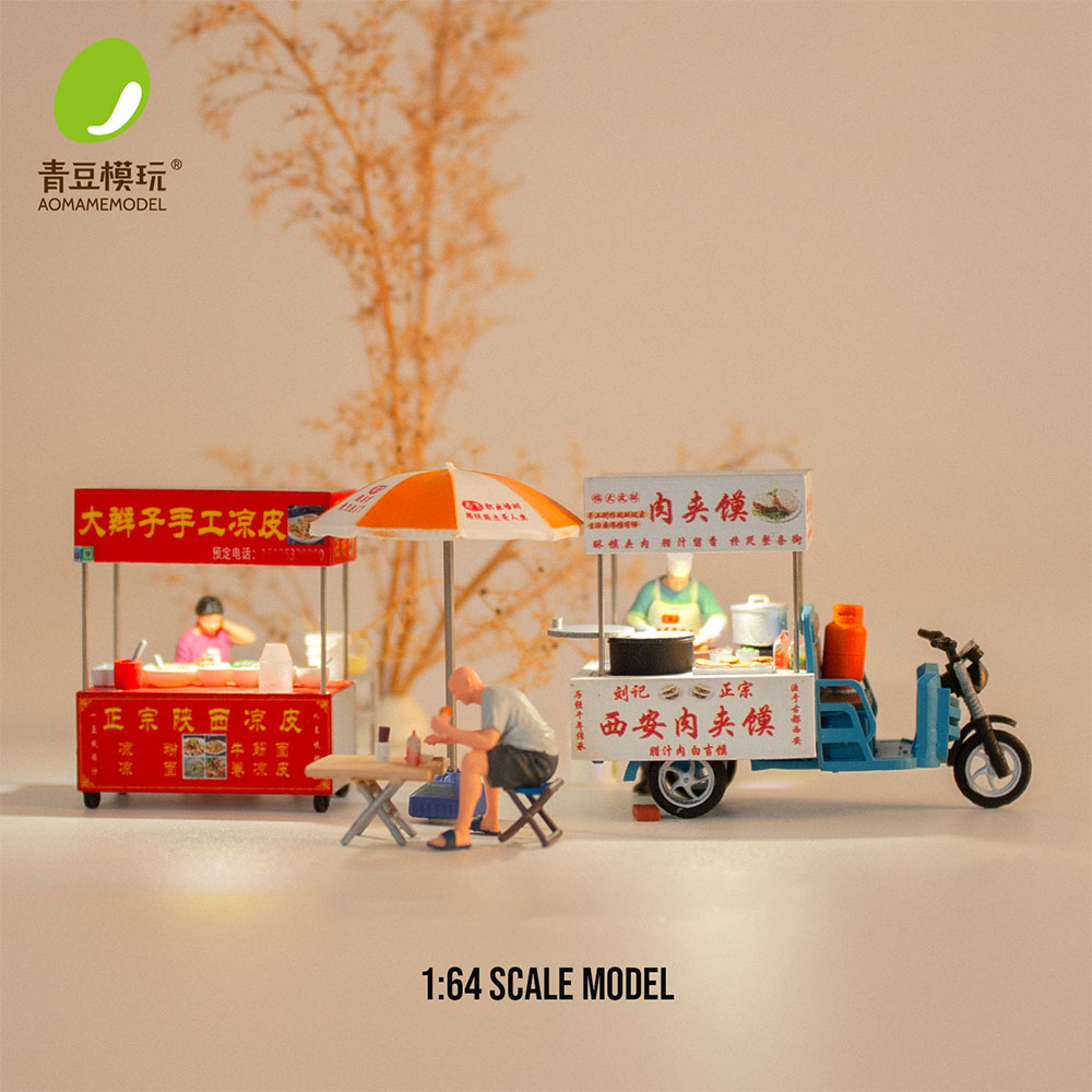 1/64 Night market s Model Kit- - 3D Printing Resin 评论和价格