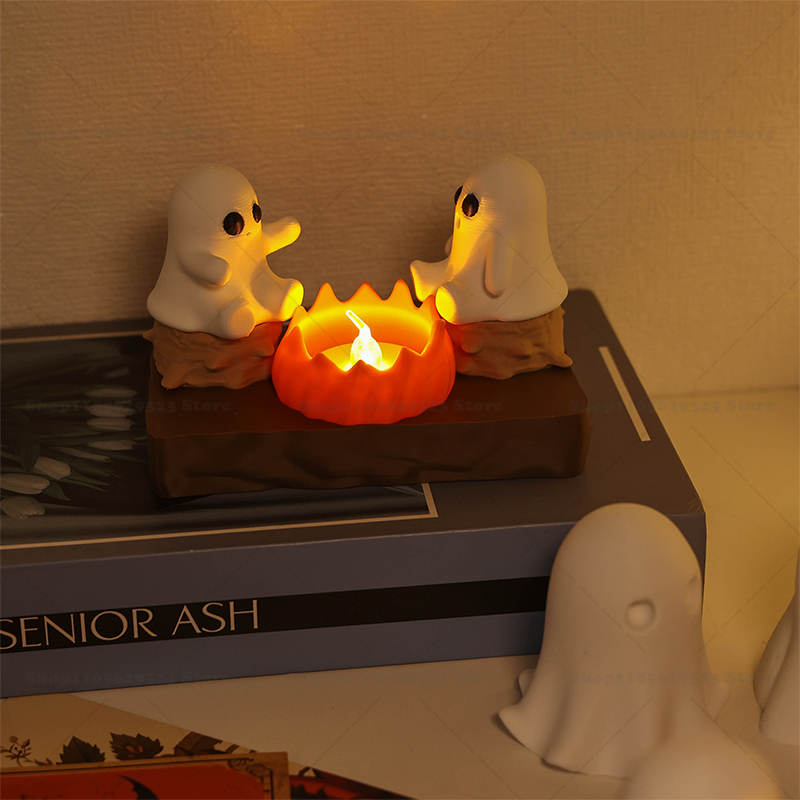3D Printed Ghost Campfire Teal - 3D Printing Ghosting 评论和价格