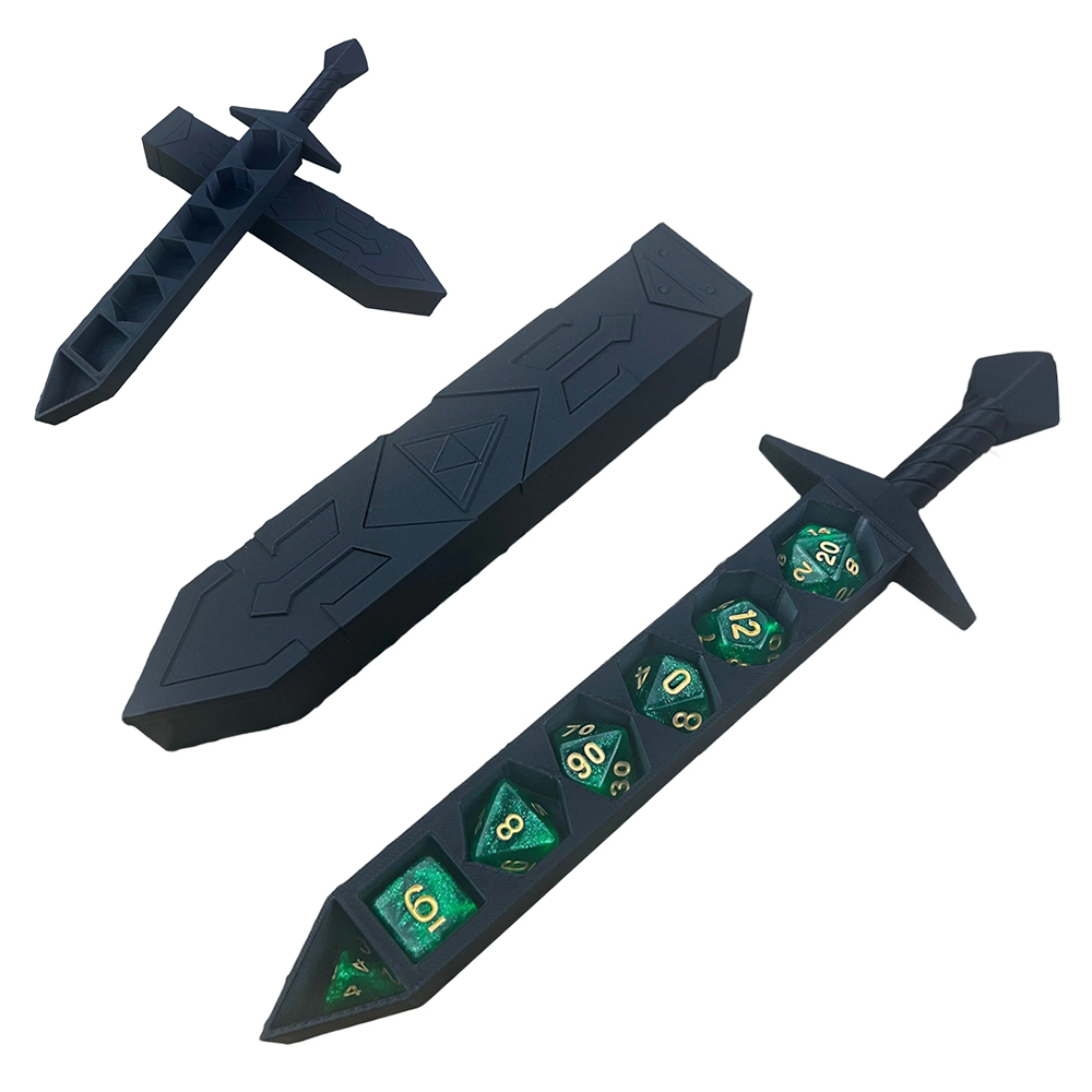 3D Printed Sword Dice Case DnD - 3D Printing Housing 评论和价格