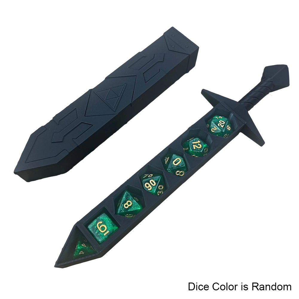 3D Printed Sword Dice Case DnD - 3D Printing Housing 评论和价格