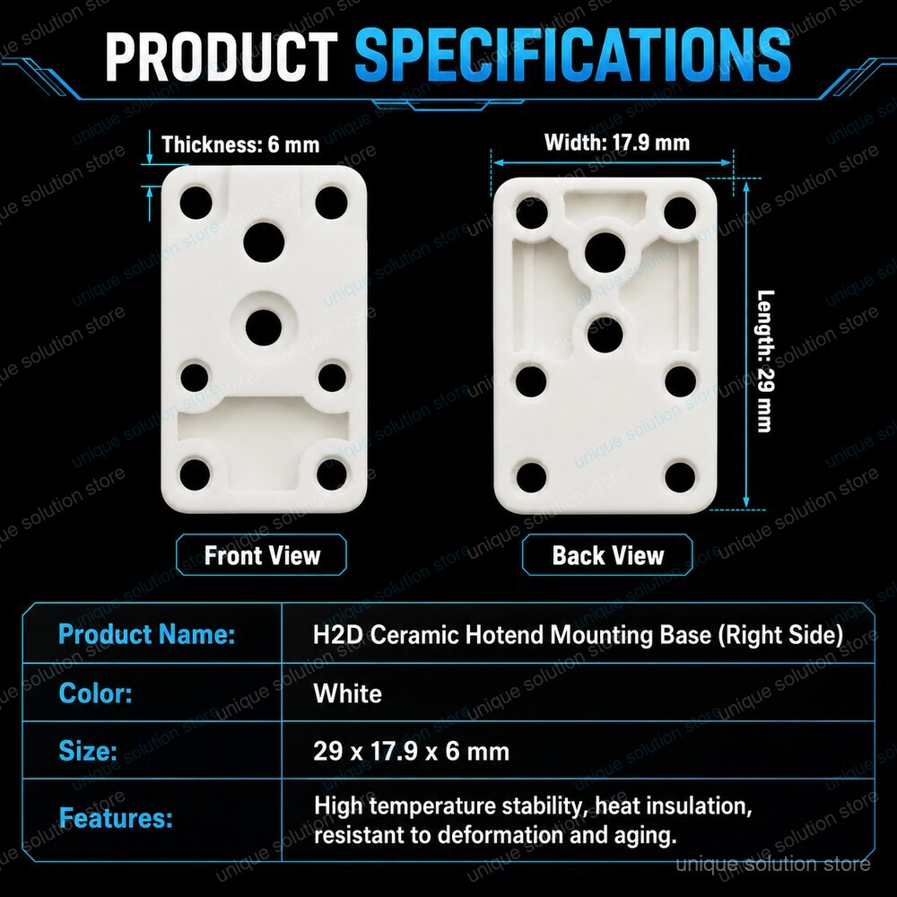For Bambu Lab A1 Mini H2D Righ - 3D Printing Zirconia 评论和价格