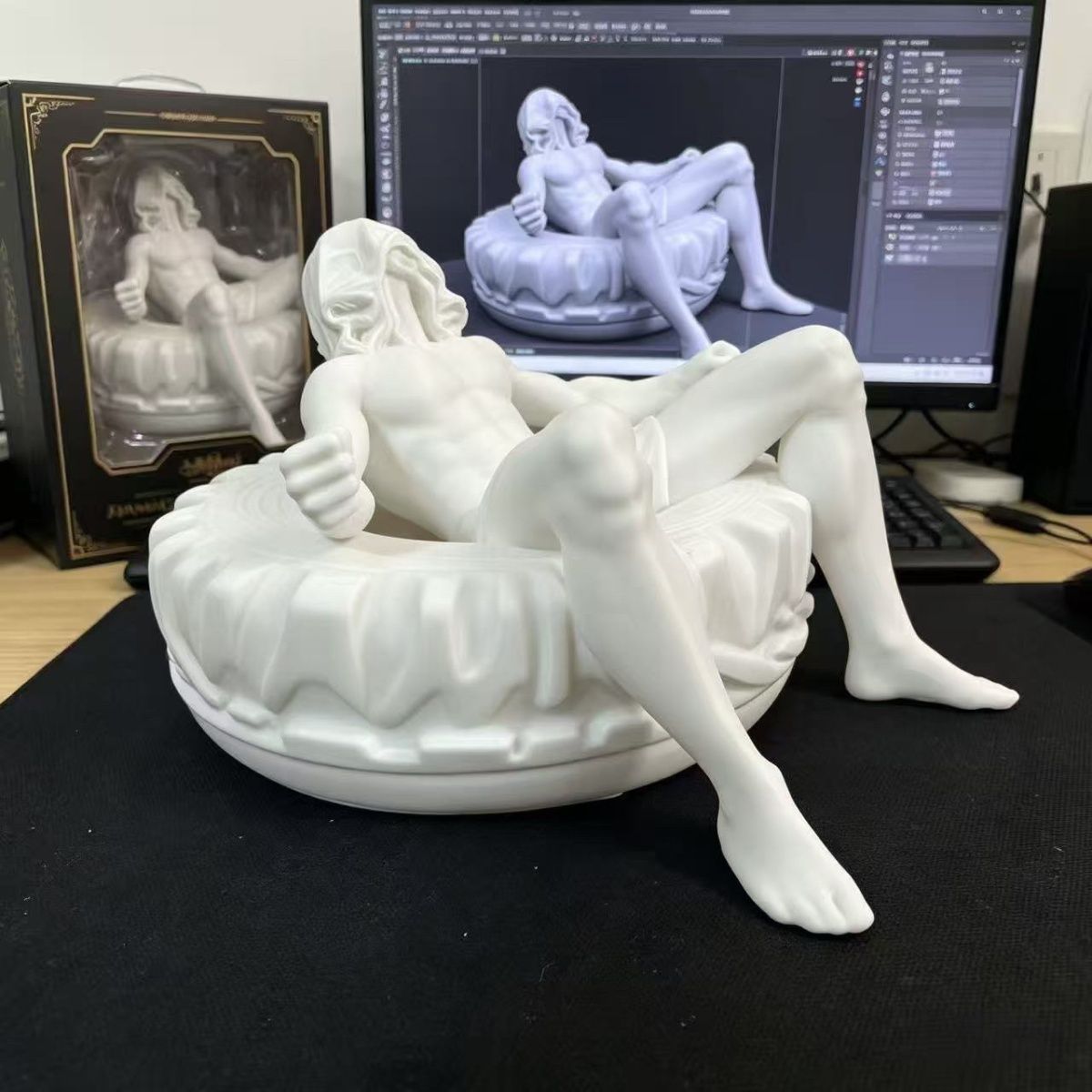 3D Printing Sculpture Creative - 3D Printing Ghosting 评论和价格