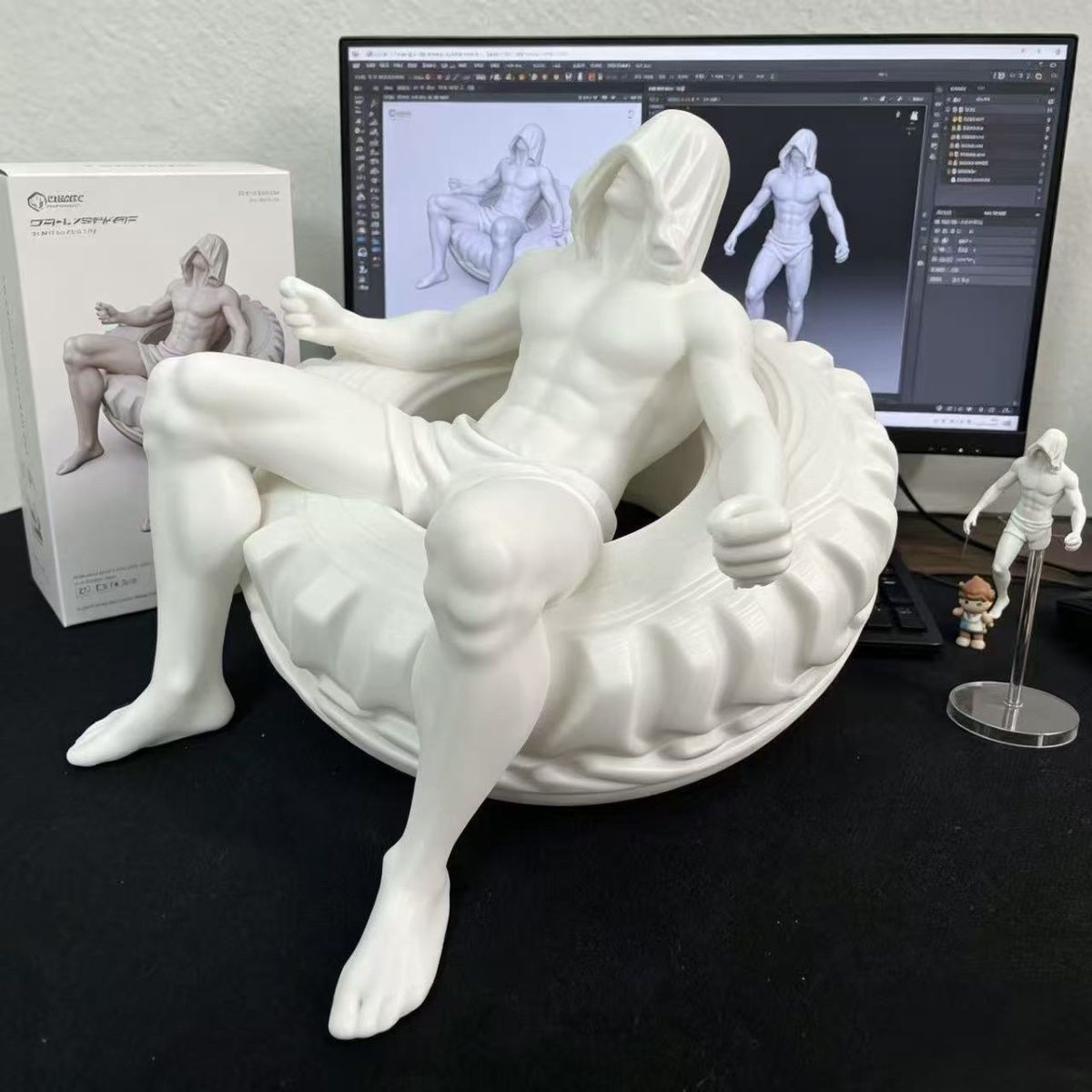 3D Printing Sculpture Creative - 3D Printing Ghosting 评论和价格
