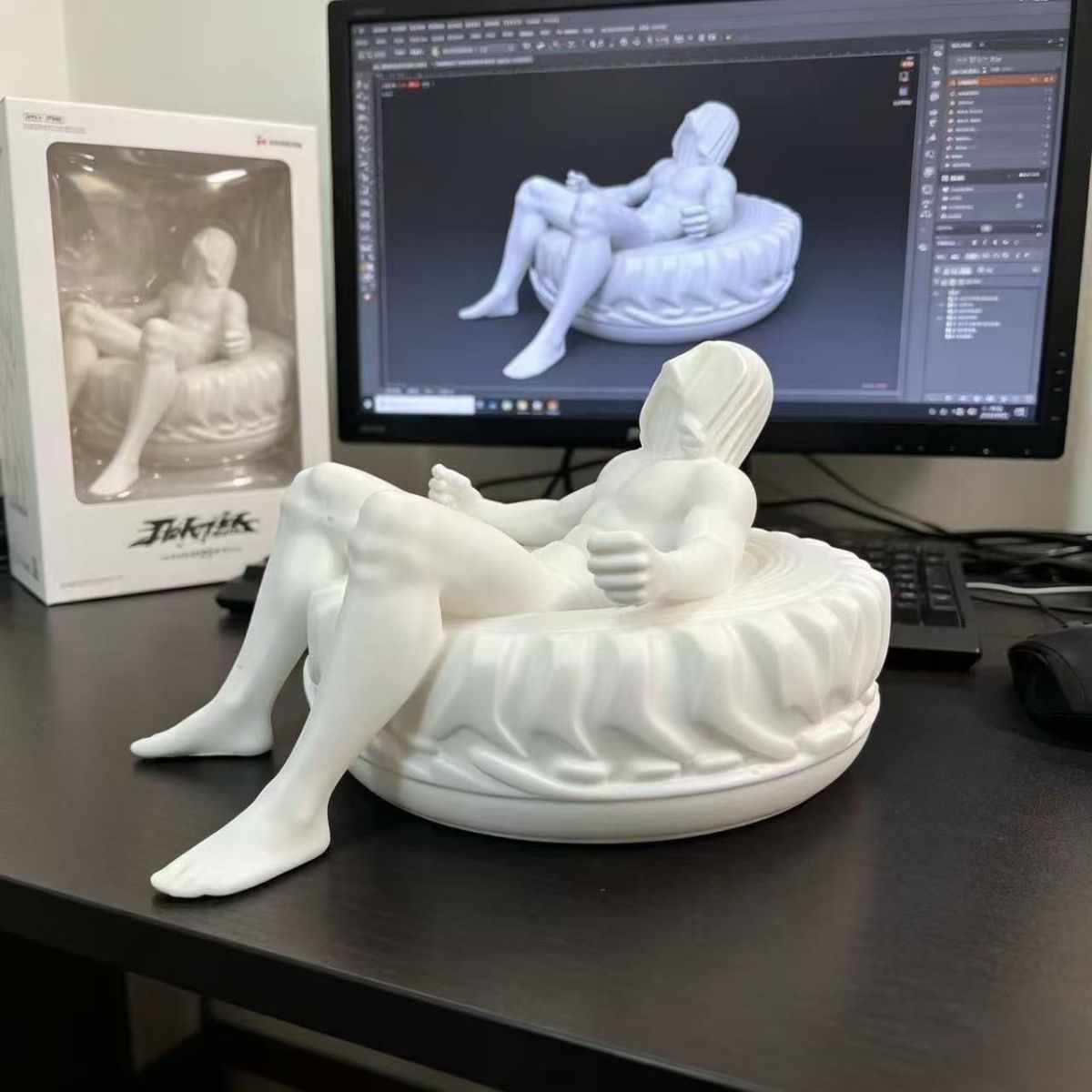 3D Printing Sculpture Creative - 3D Printing Ghosting 评论和价格