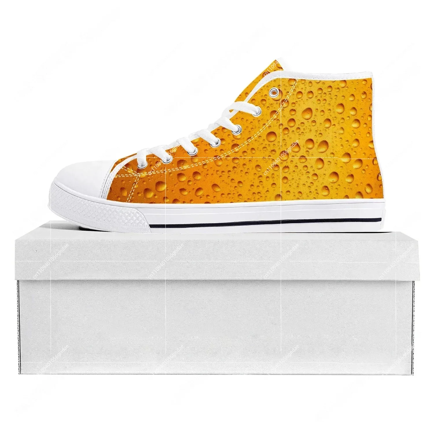 Beer Unisex 3D Print High Top  - 3D Printing Quality 评论和价格